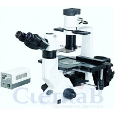 Microscópio Biológico Trinocular Invertido Com Fluorescência Microscópio Biológico Trinocular Invertido Com Fluorescência