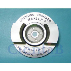 Câmara Para Contagem de Makler (Lamínula com Retículo)