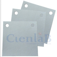 Papel Filtrante para Filtragem de Diesel - 7" x 7" - 2 Furos Papel Filtrante para Filtragem de Diesel - 7" x 7" - 2 Furos