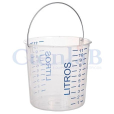 Balde Graduado em PP 12 litros
