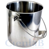 Balde de Aço Inox 304 Capacidade 10000mL