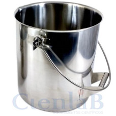 Balde de Aço Inox 304 Capacidade 10000mL