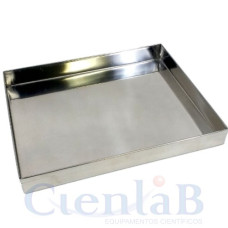 Bandeja de Aço Inox 304 - 300x200x50mm