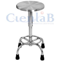 Banqueta em Aço Inox (Mocho) - Estrutura em Aço Pintado Banqueta em Aço Inox (Mocho) - Estrutura em Aço Pintado