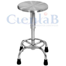 Banqueta em Aço Inox (Mocho) - Estrutura em Aço Inox