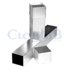 Estojo Para Esterilizar Pipetas Aço Inox 304 - 100 x 100 x 400mm Estojo Para Esterilizar Pipetas Aço Inox 304 - 100 x 100 x 400mm