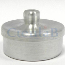 Pesa Filtro de Alumínio Com tampa - 70mL Forma Alta Pesa Filtro de Alumínio Com tampa - 70mL Forma Alta