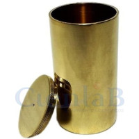 Picnômetro com tampa - Latão Polido -  25mL