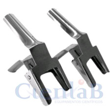 Pinça em Inox para Conjunto de Filtração