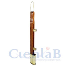 Protetor para Termômetro - Base de Madeira