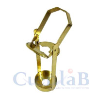 Suporte Para Garrafa e Frasco Reagente - Latão  (Saca Amostra)