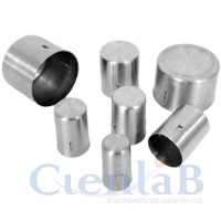 Tampa para Tubo de Ensaio em Inox Diâmetro 15mm