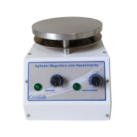Agitador Magnético com Aquecimento Plataforma Alumínio 15cm 15 litros Agitador Magnético com Aquecimento Plataforma Alumínio 15cm 15 litros