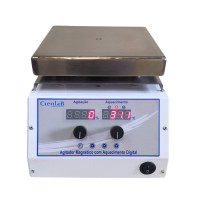 Agitador Magnético com Aquecimento Digital Alumínio Agitador Magnético com Aquecimento Digital Alumínio