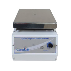 Agitador Magnético sem Aquecimento até 15L Quadrado Alumínio Bivolt