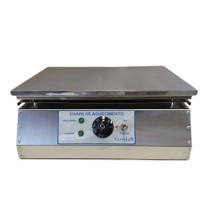 Chapa Aquecedora Plataforma Em Alumínio 400 x 300mm