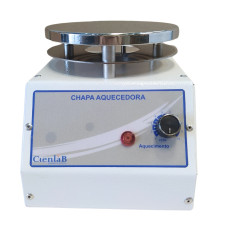 Chapa Aquecedora Plataforma Em Alumínio 20cm