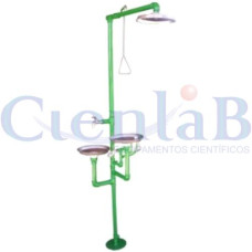 Chuveiro Lava Olhos e Lava Mãos de Segurança