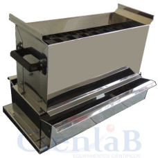 Quarteador 16 Canais - Trilho 22 mm Galvanizado