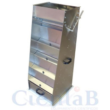 Quarteador 3 Cascatas Galvanizado 8x1 