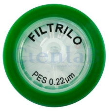 Filtro de seringa em PES Estéril - Hidrofílico - 0,22μm x 33mm. Embalagem individual