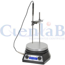Agitador Magnético com Aquecimento, digital, sonda externa 12 litros Agitador Magnético com Aquecimento, digital, sonda externa 12 litros