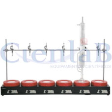 Bateria de Manta Aquecedora, 6 provas,  250mL