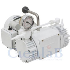 Bomba de Vácuo - Diafragma Seco Duplo Estágio Teflon 750mmHg