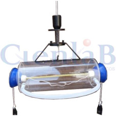 Garrafa de Van Dorn de Acrílico 5 litros - Horizontal Garrafa de Van Dorn de Acrílico 5 litros - Horizontal