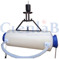 Garrafa de Van Dorn de PVC  2 litros - Horizontal