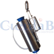 Garrafa de Van Dorn de Inox 5 litros - Vertical Garrafa de Van Dorn de Inox 5 litros - Vertical