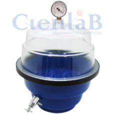 Dessecador Plástico - Com Vacuômetro