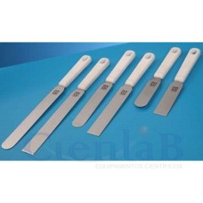 Espátula com Cabo de PP e Lâmina de Aço 29 x 100mm - Ponta Redonda