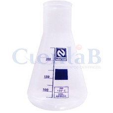 Frasco Erlenmeyer PP Autoclavável -    50mL