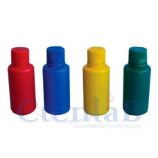 Frasco Em Polietileno 250mL - Colorido Frasco Em Polietileno 250mL - Colorido