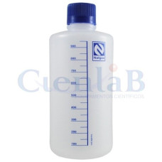 Frasco Polipropileno Graduado  125mL Autoclavável