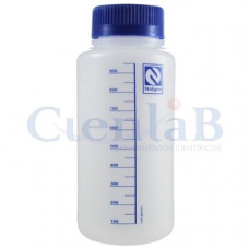 Frasco Polipropileno Graduado Boca Larga 250mL Autoclavável Frasco Polipropileno Graduado Boca Larga 250mL Autoclavável