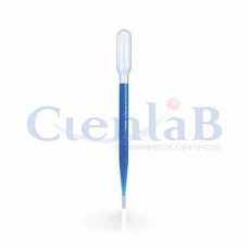 Pipeta Pasteur Plástica 3mL. Pacote com 500