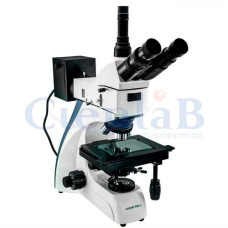 Microscópio Metalográfico com Óptica Corrigida ao Infinito Microscópio Metalográfico com Óptica Corrigida ao Infinito
