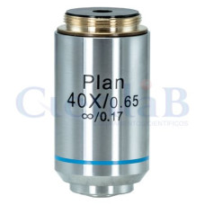 Objetiva Planacromática Ótica Finita Aumento 40x para B20