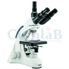 Microscópio Biológico trinocular com Iluminação por LED Microscópio Biológico trinocular com Iluminação por LED