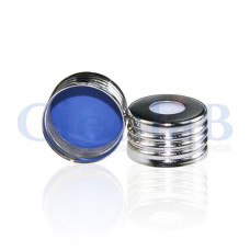 Tampa de Rosca 18mm em Metal - Magnética - Abertura Central 8mm Tampa de Rosca 18mm em Metal - Magnética - Abertura Central 8mm