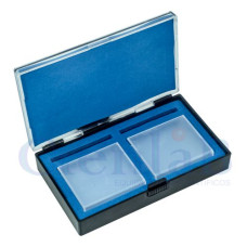 Cubeta em Quartzo 50mm - Duas Faces Polidas - Volume Interno 17,5mL