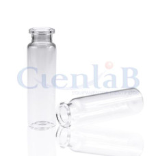 Vial em Vidro para Headspace Base Arredondada - Fechamento Crimp 20mm. Capacidade 10ml