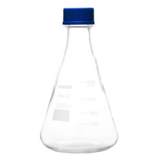 Erlenmeyer Borossilicato Graduado Tampa Rosca GL 45 capacidade 250ml Erlenmeyer Borossilicato Graduado Tampa Rosca GL 45 capacidade 250ml