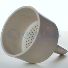 Funil de Buchner de Porcelana. Capacidade: 1000ml. Dimensões: 150 x 210 mm