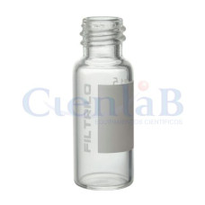 Vial para Cromatógrafo - Rosca 8mm - 2mL (100 unidades)