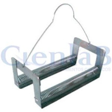 Berço Para Corar Lâmina tipo Mola em Aço Inox - 24 lâminas Berço Para Corar Lâmina tipo Mola em Aço Inox - 24 lâminas