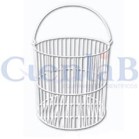 Cesto Redondo em Arame com PVC 12x12cm Cesto Redondo em Arame com PVC 12x12cm