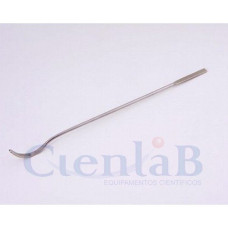 Espátula de Arame de Aço Inox Dupla Ponta Curva Espátula de Arame de Aço Inox Dupla Ponta Curva